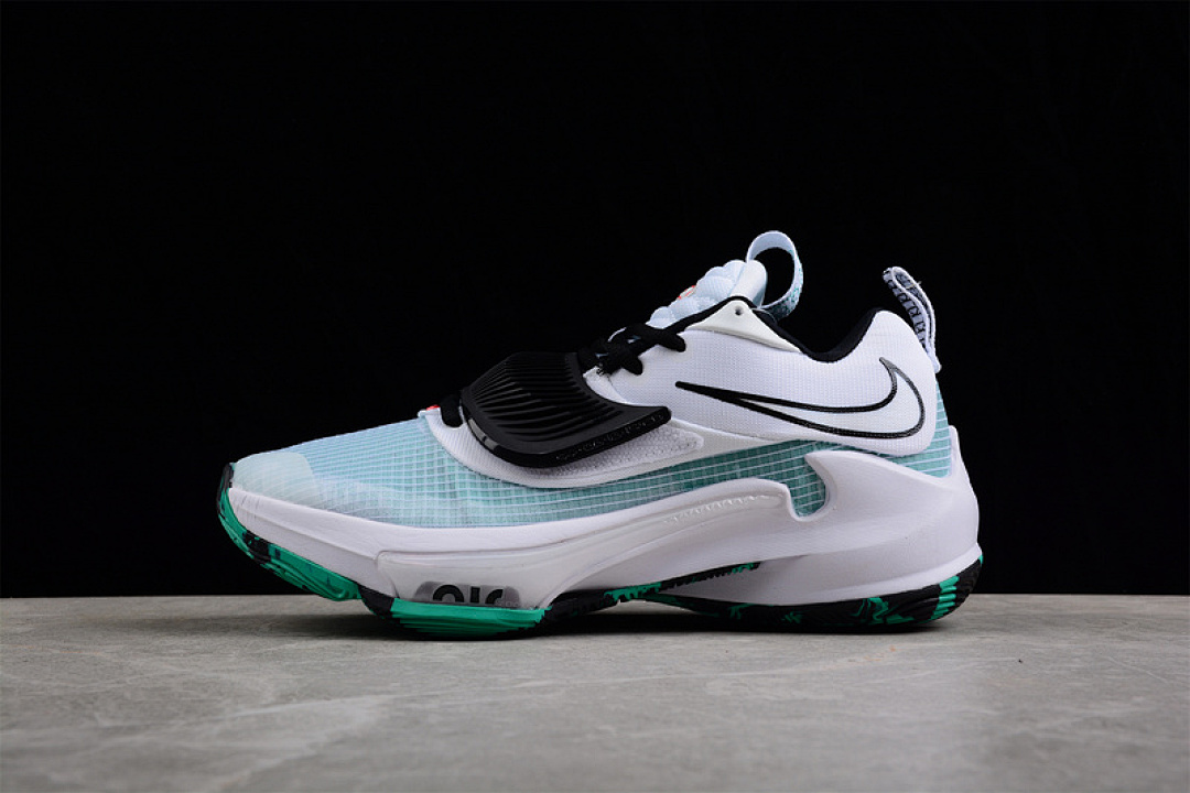 Unbranded [DA0695-101]-[ZOOM FREAK 3 EP PROJECT 34 WHITE/BLACK/CLEAR EMERALD]-[MAN:40-46], photo 1