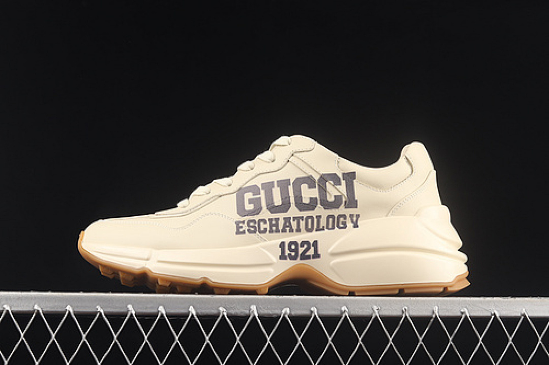 On Running [2SH009522]-[GU*CCI RHYTON VINTAGE TRAINER SNEAKER BEIGE/BEIGE/BLACK]-[WOMAN:35-39]-[MAN:40-44] - Image 2