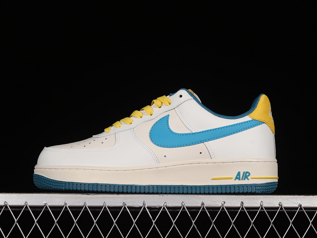 Nike Nike AIR FORCE 1 LOW 07 OFF WHITE/BLUE/YELLOW · CW3388-203, photo 1