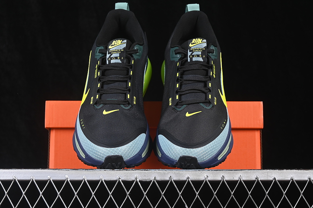 Nike [HQE98-006]-[AIR ZOOM VOMERO 18 CASUAL RUNNING SHOES LIGHT BLUE/BLACK]-[MAN:40-46] - Image 12