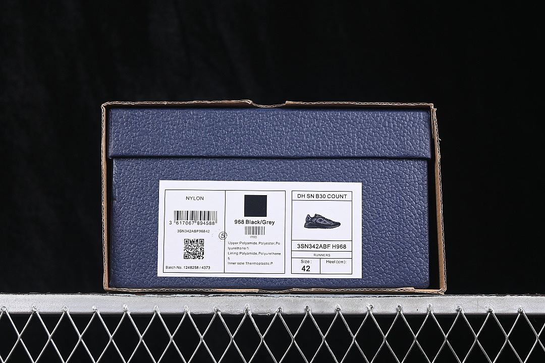Dior [3SN342ABFH968]-[LOW-TOP CASUAL LIFESTYLE SHOES BLACK/BLACK]-[WOMAN:38-39]-[MAN:40-47] - Image 11