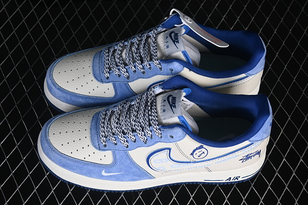 Nike [SY1388-020]-[AIR FORCE 1 07 LOW WHITE/BLUE]-[WOMAN:36-39]-[MAN:40-45] - Image 11