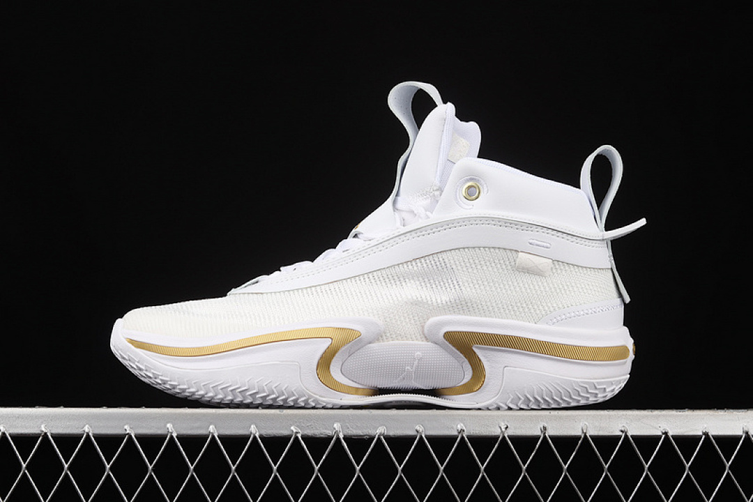 Jordan Jordan [DJ4482-100]-[AIR 36 GLORY WHITE/BLACK/GAME ROYAL/METALLIC GOLD]-[MAN:40-46], photo 1