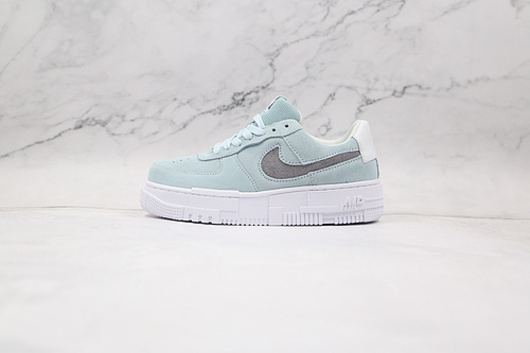 Nike Nike AIR FORCE 1 LOW PIXEL GLACIER BLUE BLUE/WHITE/PURE PLATINUM · DH3855-400, photo 1