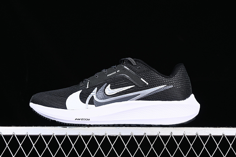 Nike [FB7179-001]-[AIR ZOOM PEGASUS 40 PREMIUM BLACK/WHITE/BRIGHT MANDARIN/MULTI COLOR]