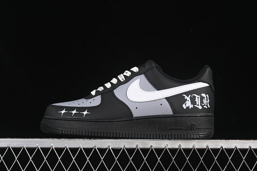 Nike Nike AIR FORCE 1 07 LOW BLACK/GREY/WHITE · ZH0316-085, photo 1