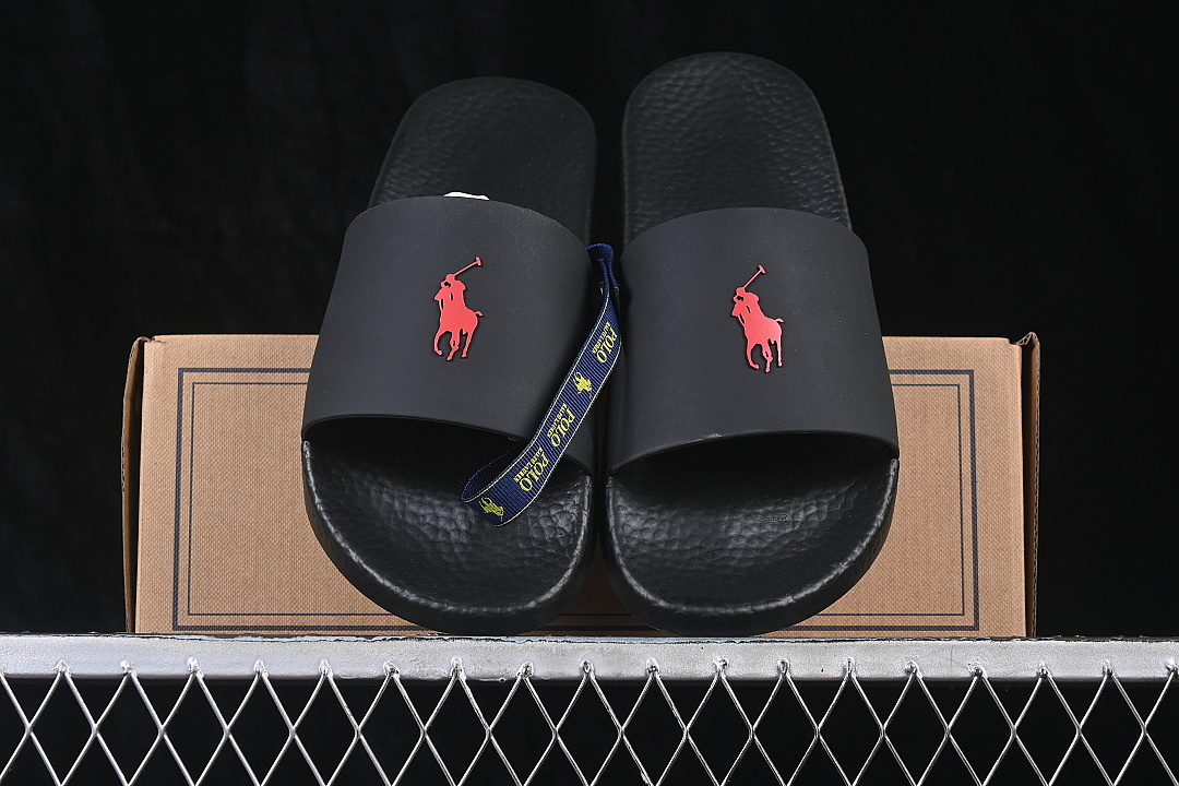 Polo Ralph Lauren [52071004]-[RALPH LAUREN EVA FLIP FLOPS BLACK/INKINESS]-[WOMAN:38-39]-[MAN:40-46] - Image 11