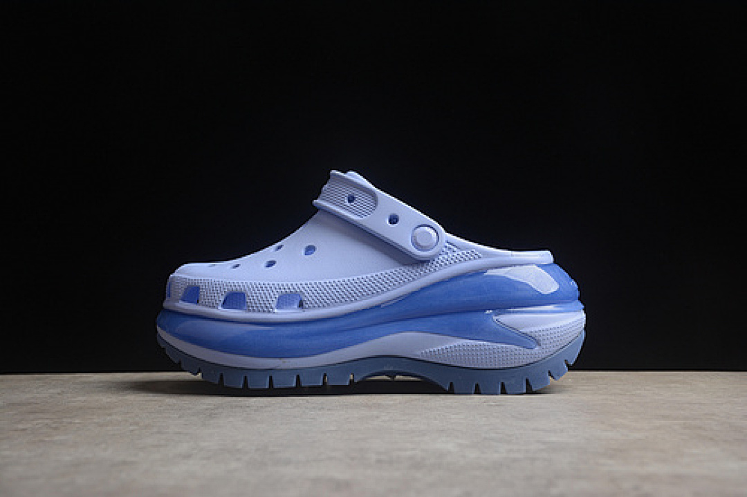 Crocs [CROCS BAYA PLATFORM CLOG BLUE]-[WOMAN:34-40] - Image 2
