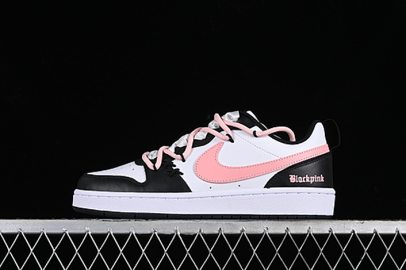 COURT BOROUGH LOW 2 GS WHITE/BLACK/UNIVERSITY RED · BQ5448-110, photo 1