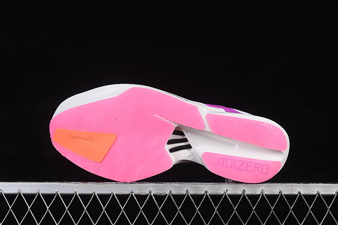 Adidas [KJ2123]-[ADIZERO ADIOS 4 M LOW-TOP RUNNING SHOES WHITE/ORANGE]-[WOMAN:36-39]-[MAN:40-46] - Image 15