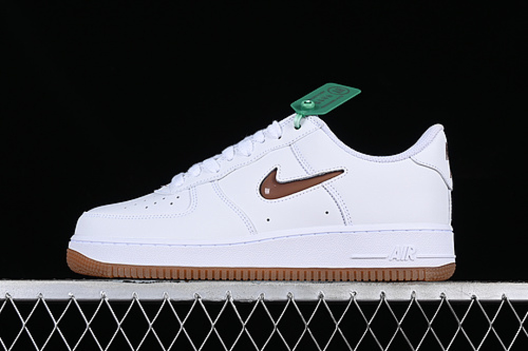 Nike [FN5924-103]-[AIR FORCE 1 07 LOW ROYAL JEWEL WHITE/BROWN]-[WOMAN:35.5-39]-[MAN:40-45], photo 1