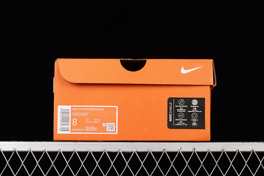 Nike [DX6039-071]-[AIR ZOOM PEGASUS 39 BLACK/BEIGE-ORANGE]-[MAN:39-45] - Image 11