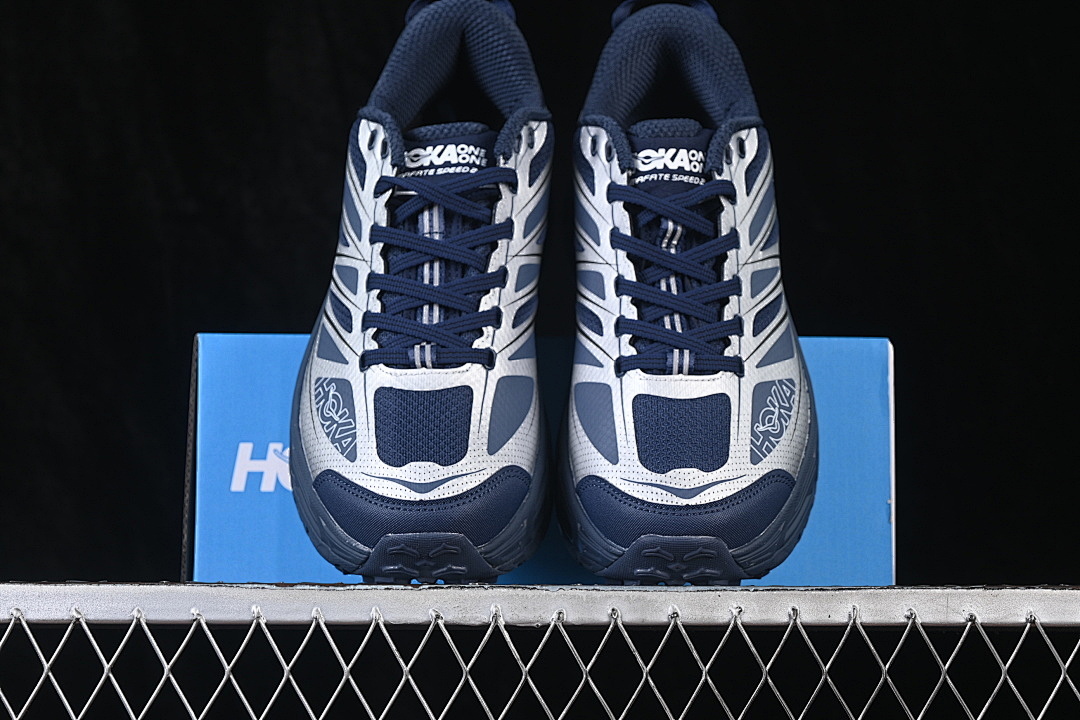 Hoka [1126851-VYNV]-[HOKA ONE RUNNING SHOES VARSITY NAVY/SILVER]-[WOMAN:36-39]-[MAN:40-46] - Image 13