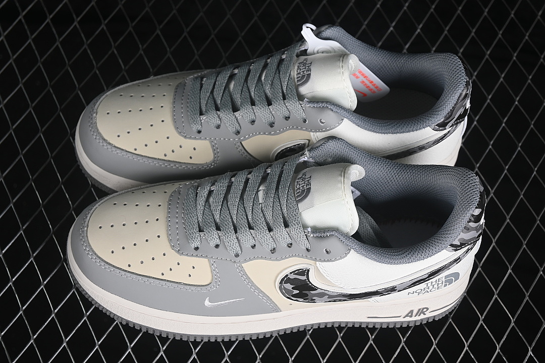 Nike [LF6688-006]-[AIR FORCE 1 07 LOW CASUAL SNEAKERS LIGHT GRAY/WHITE]-[WOMAN:36-39]-[MAN:40-45] - Image 10