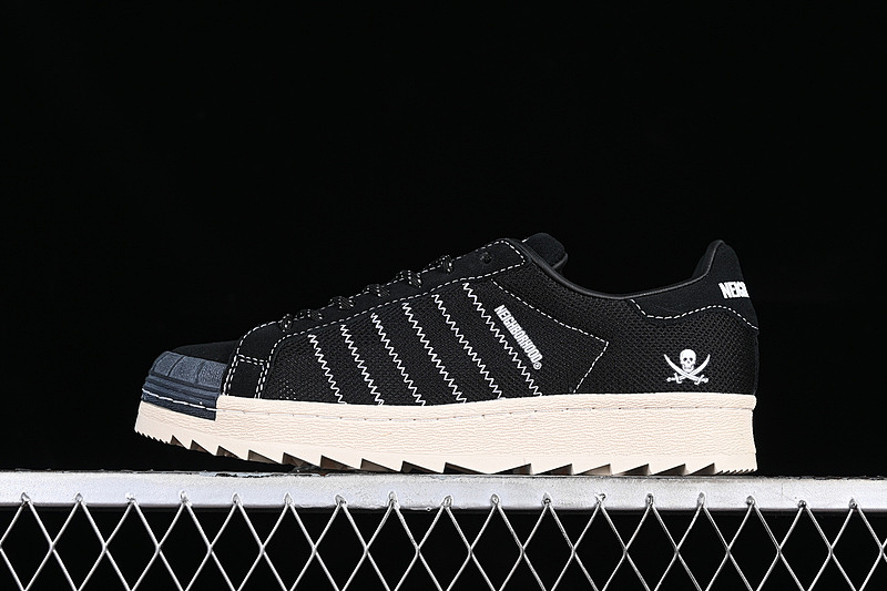 Neighborhood Adidas NEIGHBORHOOD CLOT ORIGINALS SUPERSTAR PNS BLACK/GREY · IE8879, photo 1