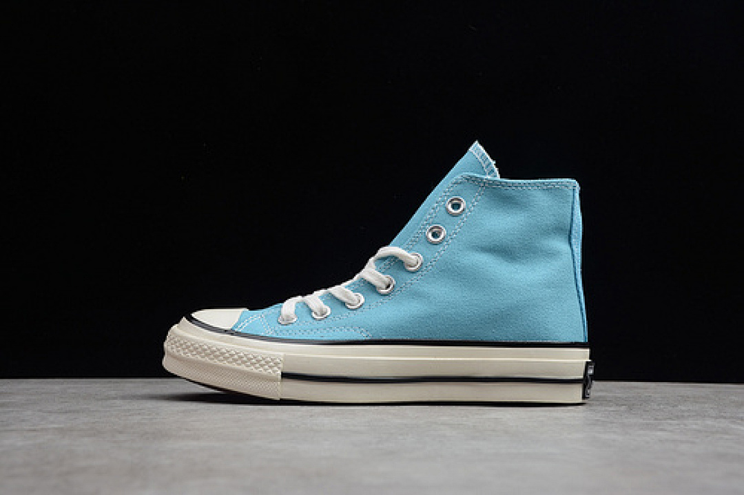 Converse [1161440C]-[CHUCK TAYLOR 1970 (HIGH SHORELINE BLUE/BLACK/EGRET]-[WOMAN:35-39]-[MAN:40-44]-[OG00108]), photo 1