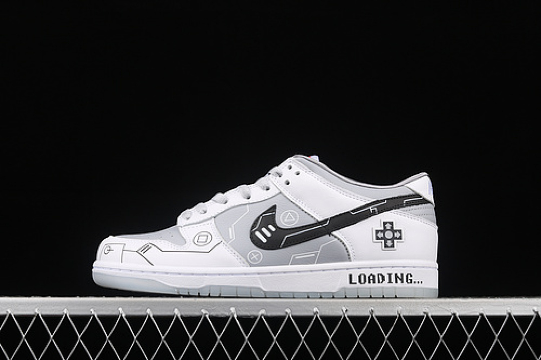Unbranded [DD1768-400]-[DUNK LOW“VIDEO GAME”WHITE GRAY BLACK]-[UNISEX:36-46], photo 1