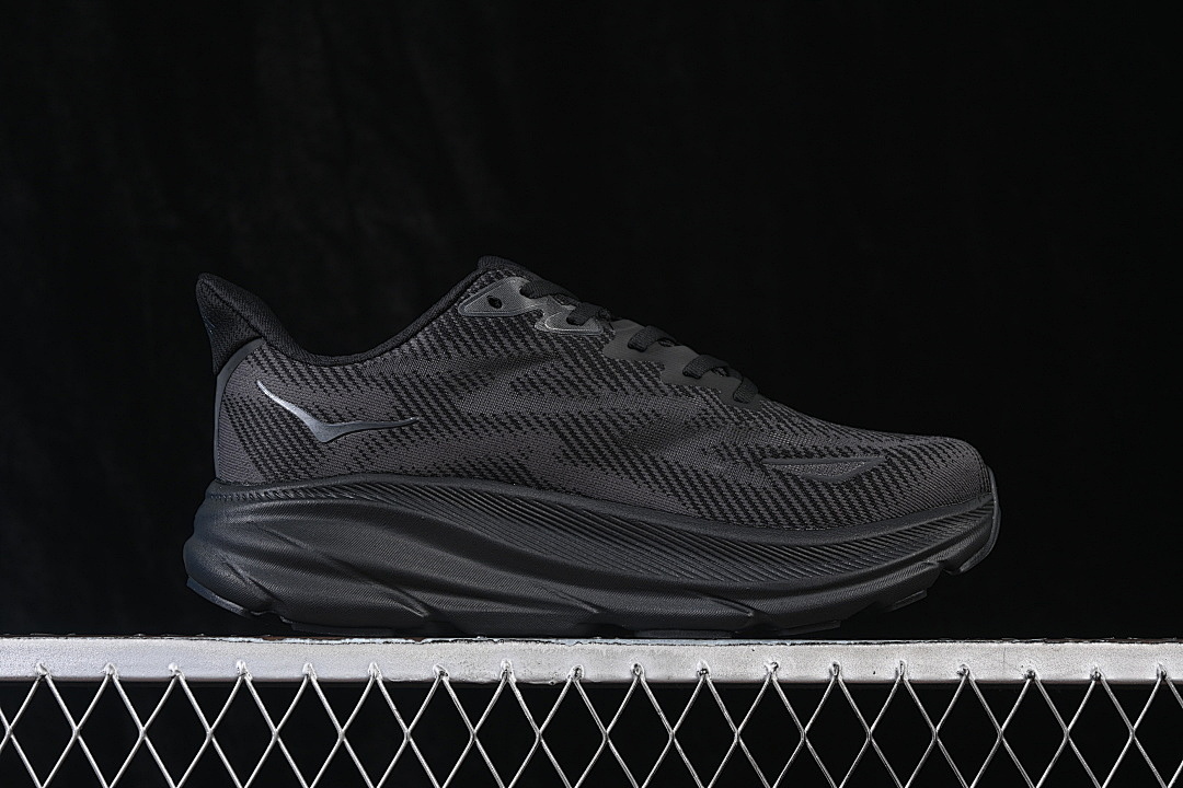 On Running [1127896-BBLC]-[KNITTED MESH RUNNING SHOES BLACK/BLACK/BLACK]-[WOMAN:36-39]-[MAN:40-45] - Image 16