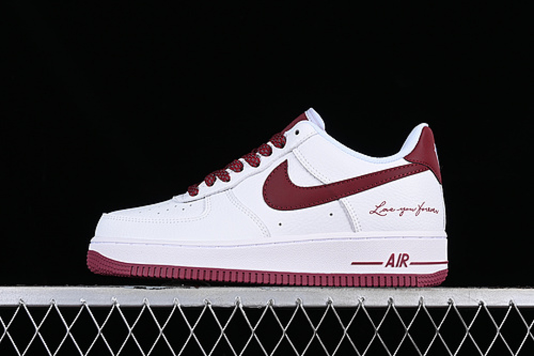 Nike Nike NOCTA AIR FORCE 1 07 LOW CERTIFIED LOVER BOY WHITE/RED · LO1718-059, photo 1