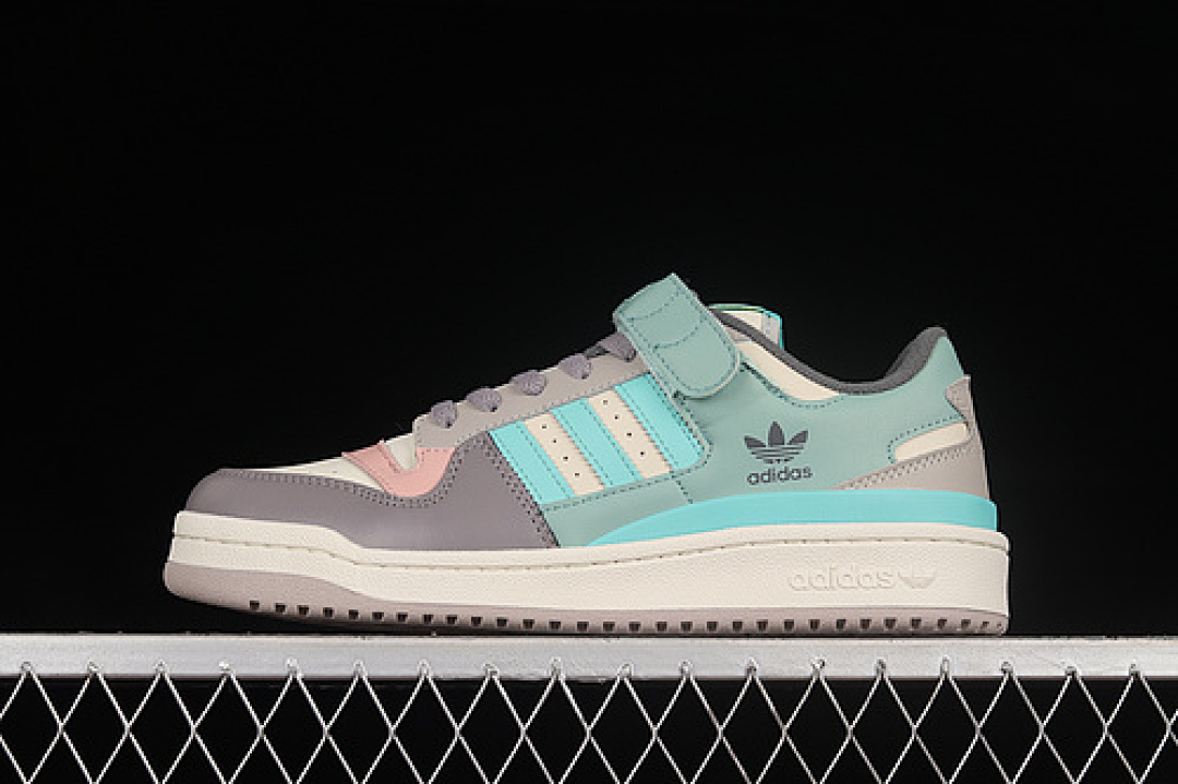 Unbranded [GX4574]-[FORUM 84 LOW SHOES GREY/GREEN/PINK]-[WOMAN:36-39]-[MAN:40-45], photo 1