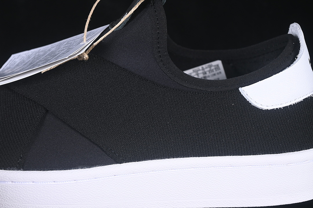 Unbranded [KH8210]-[SUPERSTAR SHELL TOE CASUAL SNEAKERS BLACK/INKINESS]-[WOMAN:35-39]-[MAN:40-45] - Image 7