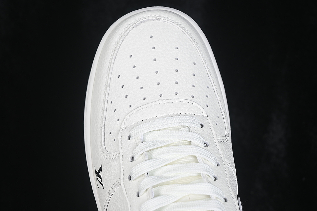 Nike [WY0655-104]-[AIR FORCE 1 07 LOW CASUAL SNEAKERS WHITE/BLACK/WHITE]-[WOMAN:36-39]-[MAN:40-45] - Image 10