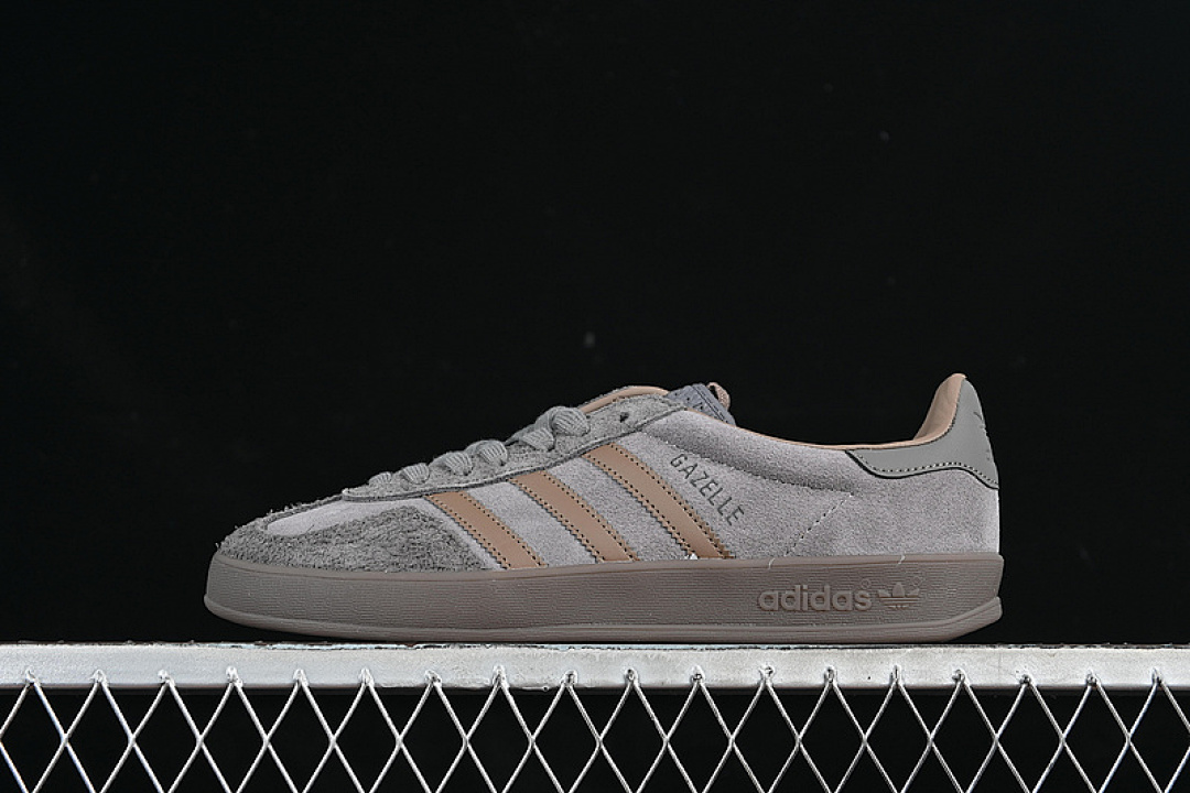 Unbranded [JQ6213]-[ORIGINALS GAZELLE INDOOR GREY/BLUE/BROWN]-[WOMAN:35-39]-[MAN:40-45], photo 1
