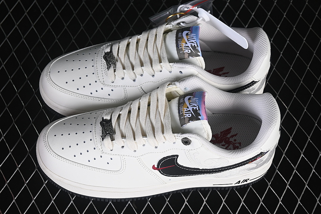 Nike [DD1982-347]-[AIR FORCE 1 07 LOW WHITE/BLACK]-[WOMAN:36-39]-[MAN:40-45] - Image 11
