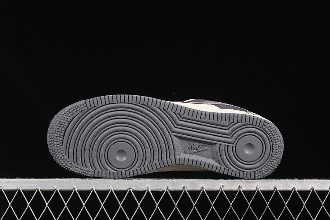 Nike [XS1958-573]-[AIR FORCE 1 07 LOW WHITE/GREY/RED]-[WOMAN:36-39]-[MAN:40-45] - Image 15