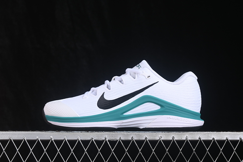 COURT AIR ZOOM VAPOR 12 HC WHITE/EMERALD/BLACK · FV5552-104, photo 1