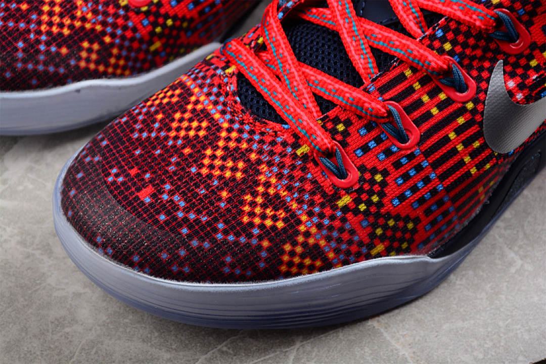 Nike [669630-604]-[KOBE 9 EM PREMIUM PHILIPPINES LASER CRIMSON/REFLECTIVE SILVER-OBSIDIAN] - Image 9