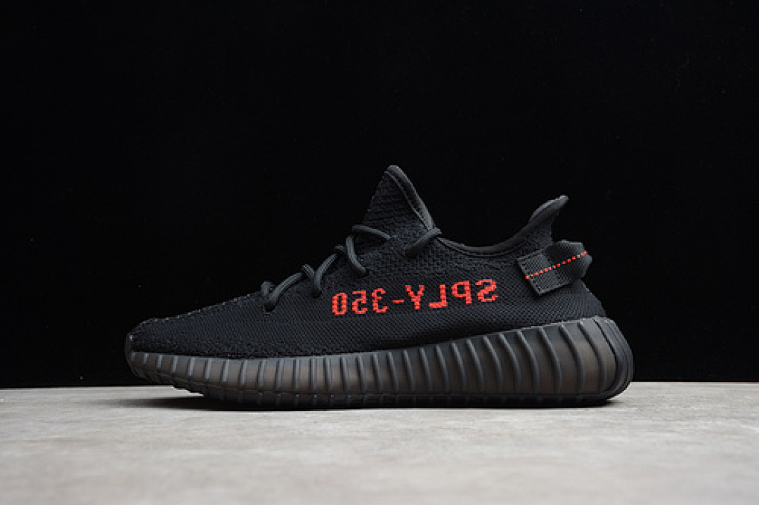Adidas [CP9652]-[CJ YEEZY BOOST 350 V2 CORE BLACK/CORE BLACK/RED]-[UNISEX:36-47], photo 1