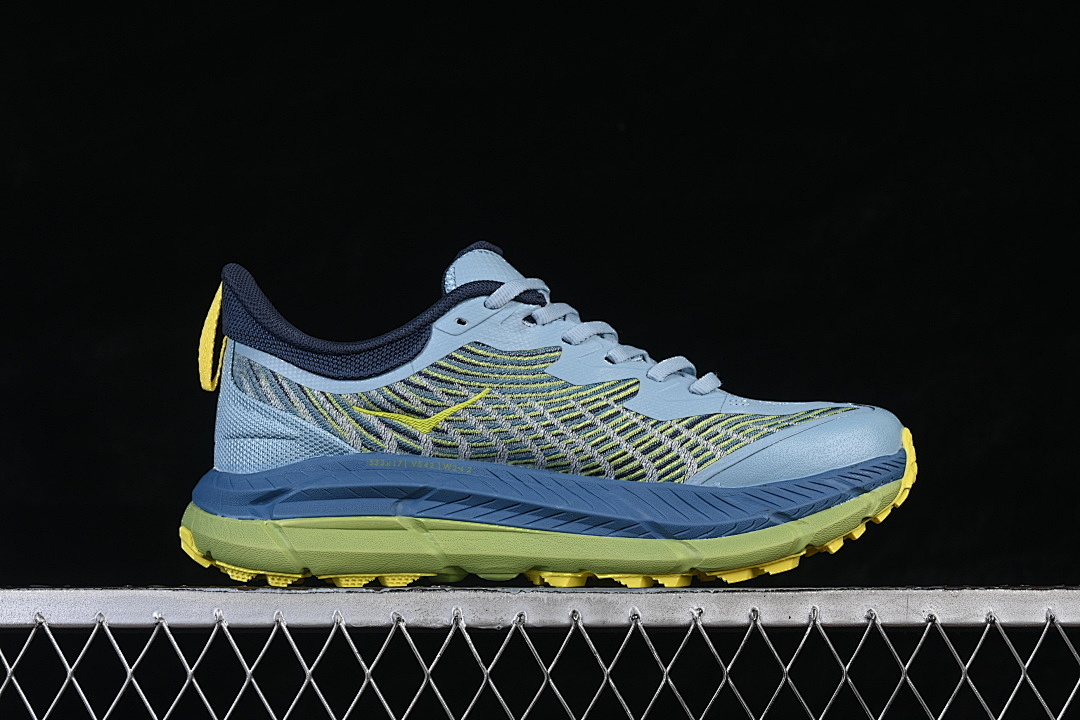 Hoka [1129930 SBDCT]-[MAFATE SPEED 4 RUNNING SHOES BLUE/GREEN/YELLOW]-[WOMAN:36-39]-[MAN:40-45] - Image 15