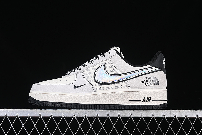 Nike Nike AIR FORCE 1 07 LOW WHITE/GREY/BLACK · DM6688-007, photo 1
