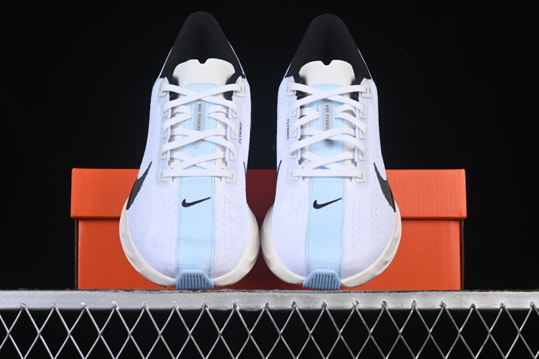 Nike [FQ7262-101]-[AIR ZOOM PEGASUS 35 WHITE/BLACK/BLUE]-[WOMAN:36-39]-[MAN:40-46] - Image 13