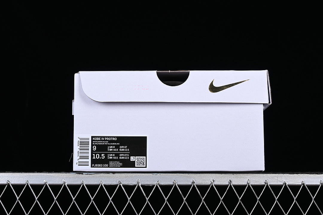 Nike [FJ9363-100]-[ZOOM KOBE 4 PROTRO MAMBACITA WHITE/WHITE/BLACK/METALLIC GOLD]-[MAN:39-46] - Image 12