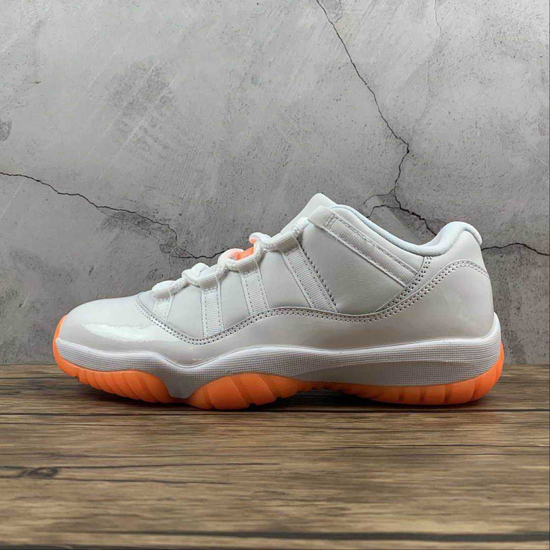 Jordan AIR Jordan 11 RETRO LOW BRIGHT CITRUS WHITE/BRIGHT CITRUS · AH7860-139, photo 1