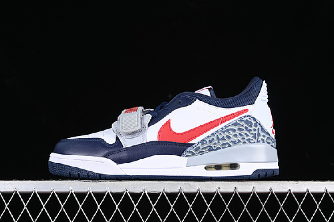 Jordan [CD7069-164]-[AIR JORDAN LEGACY 312 LOW OLYMPIC WHITE/VARSITY RED/MIDNIGHT NAVY/WOLF (GREY]), photo 1