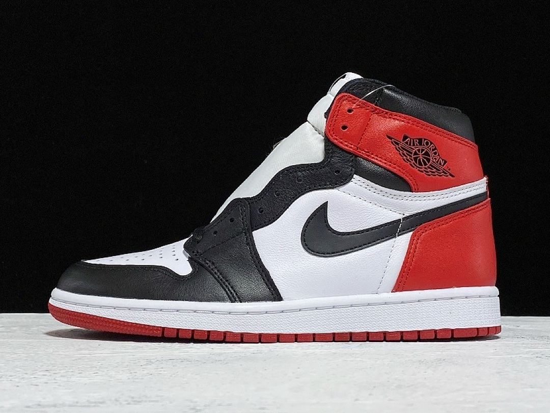 Jordan Jordan [CD0461-016]-[GET AIR 1 RETRO HIGH SATIN BLACK TOE BLACK/WHITE]-[MAN:40-46], photo 1
