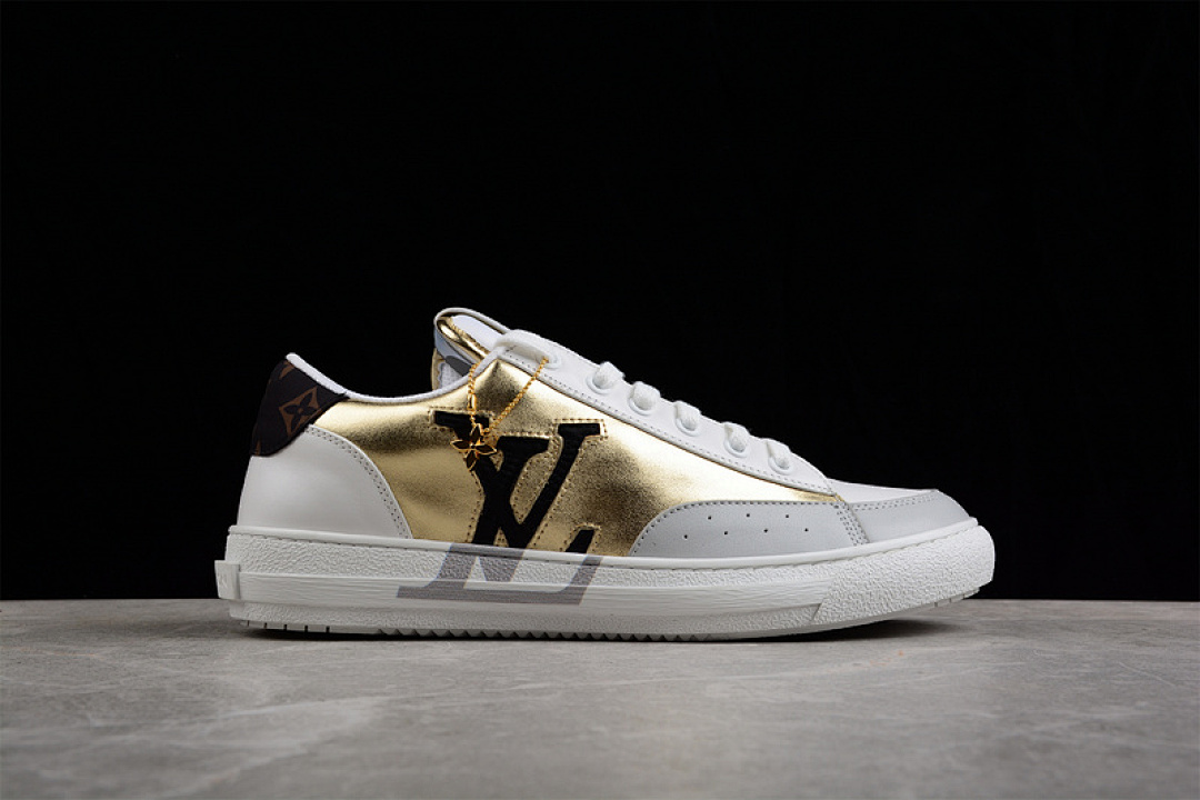 Chanel [L*V TRAINER 21SS SNEAKERS WHITE/LIGHT GREY/GOLD]-[WOMAN:35-39]-[MAN:40-45] - Image 15