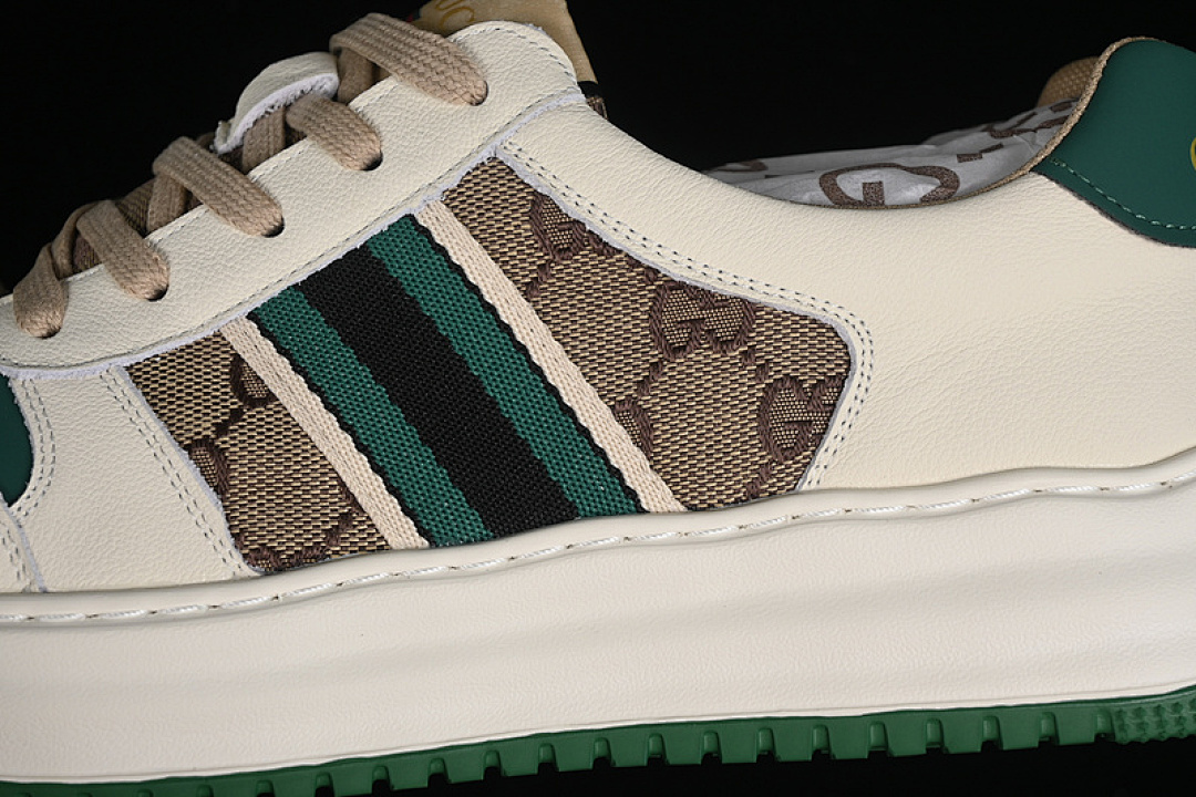 Chanel [9Y9209666]-[GU*CCI CHUNKY B SCREENER GG WHITE/BLACK/GREEN/BROWN]-[MAN:39-44] - Image 9