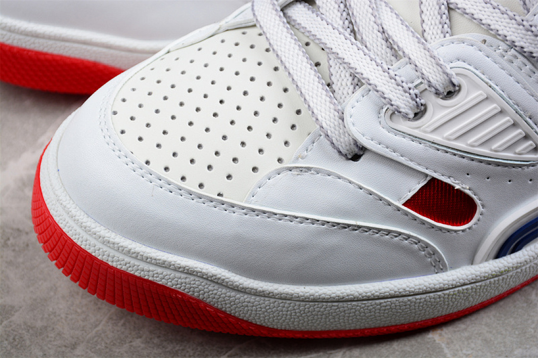 Gucci [GU*CCI BASKET LOW-TO SNEAKER WHITE/WHITE/RED]-[WOMAN:35-39]-[MAN:40-45] - Image 9