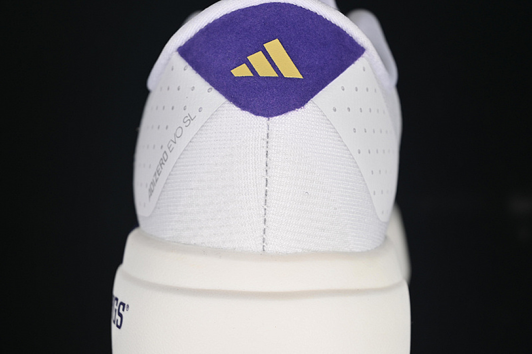 Adidas [JQ4578]-[ADIZERO EVO SL WHITE/PURPLE/YELLOW]-[MAN:39-45] - Image 7