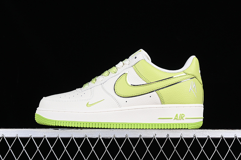 Nike Nike FAT JOE AIR FORCE 1 07 LOW WHITE/GREEN · LO5636-222, photo 1