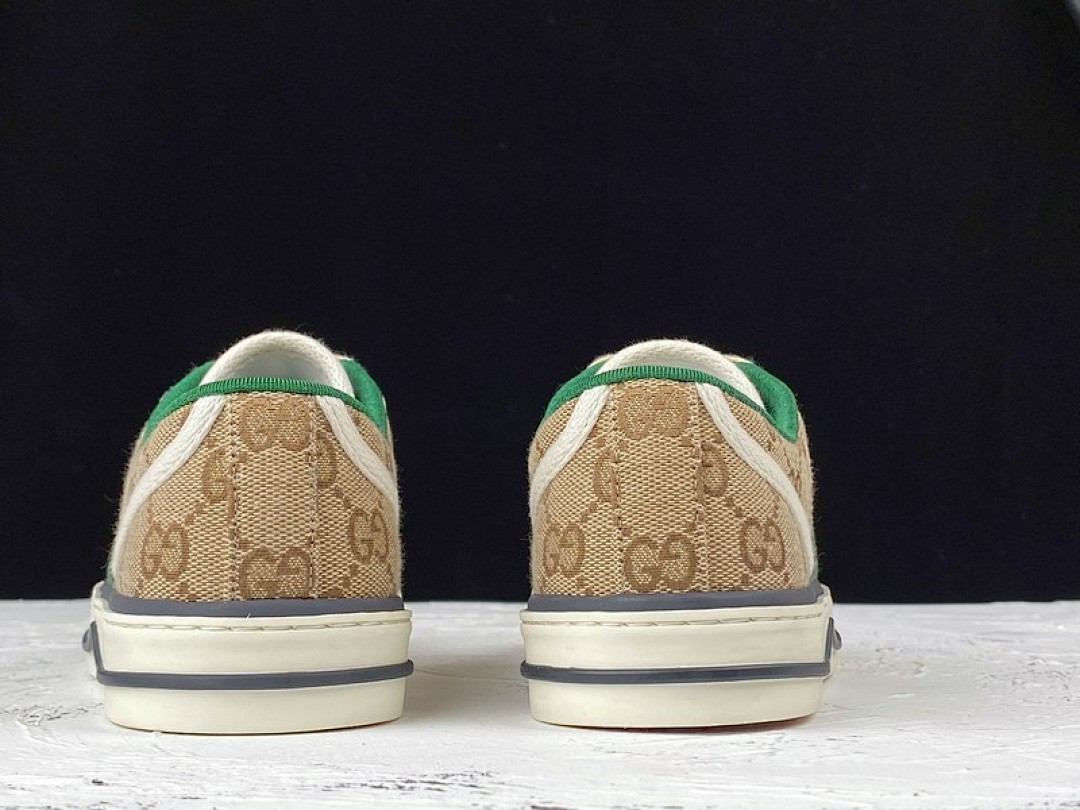 Gucci [GU*CCI ACE EMBROIDERED LOW-TOP SNEAKER LIGHT BROWN/GREEN/RED]-[UNISEX:35-44] - Image 13