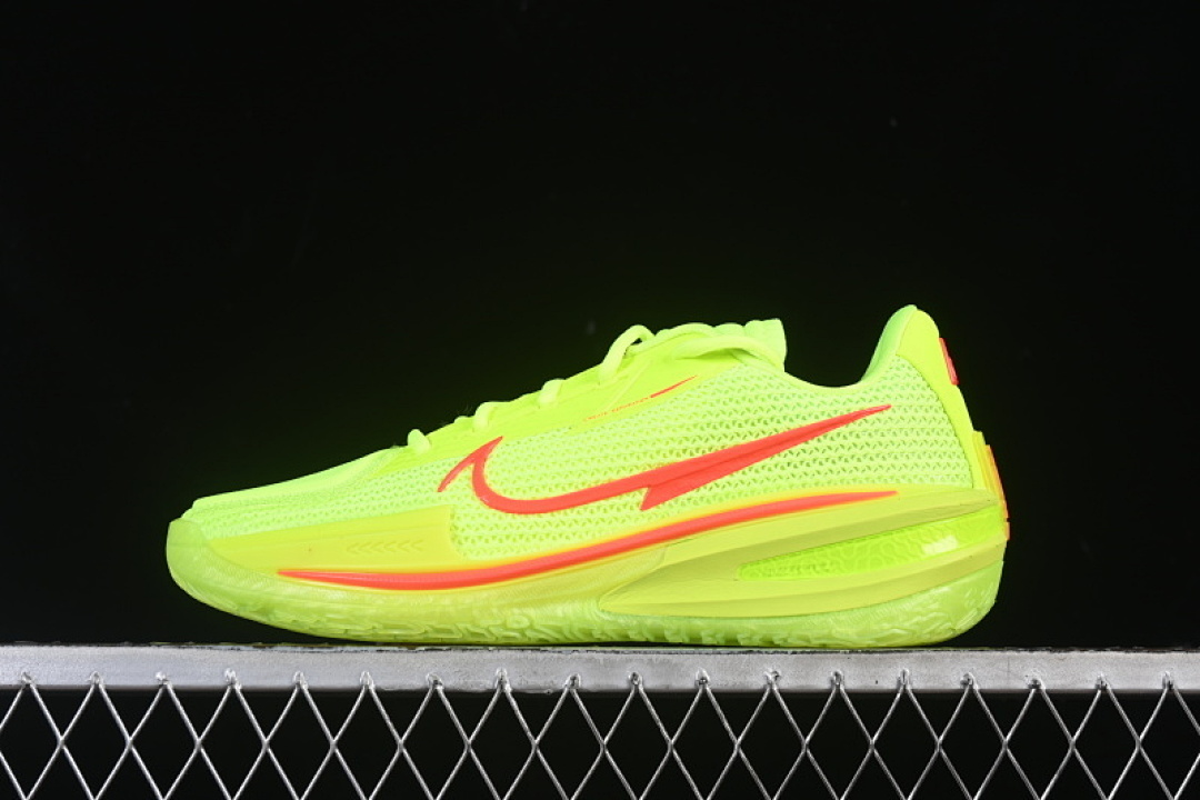 Unbranded [IM2130-700]-[AIR ZOOM G.T.CUT PRACTICAL BASKETBALL SHOES GREEN/RED]-[WOMAN:39]-[MAN:40-47.5], photo 1