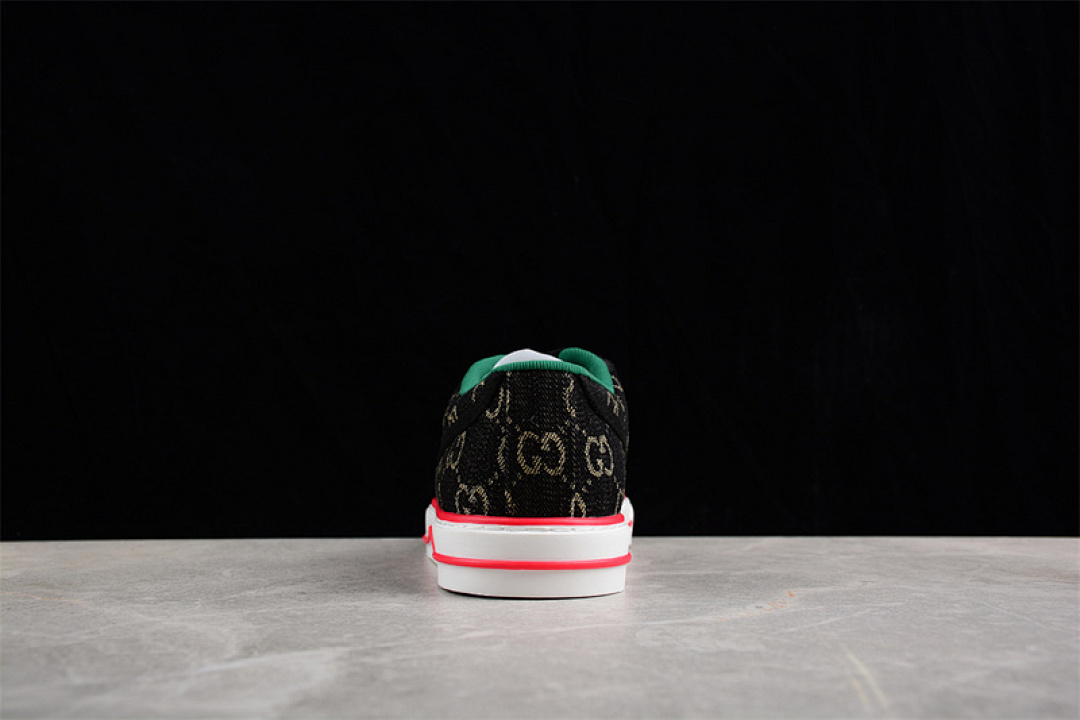 Gucci [GU*CCI TENNIS 1977 PRINT SNEAKER BLACK/WHITE/RED]-[MAN:40-44] - Image 10