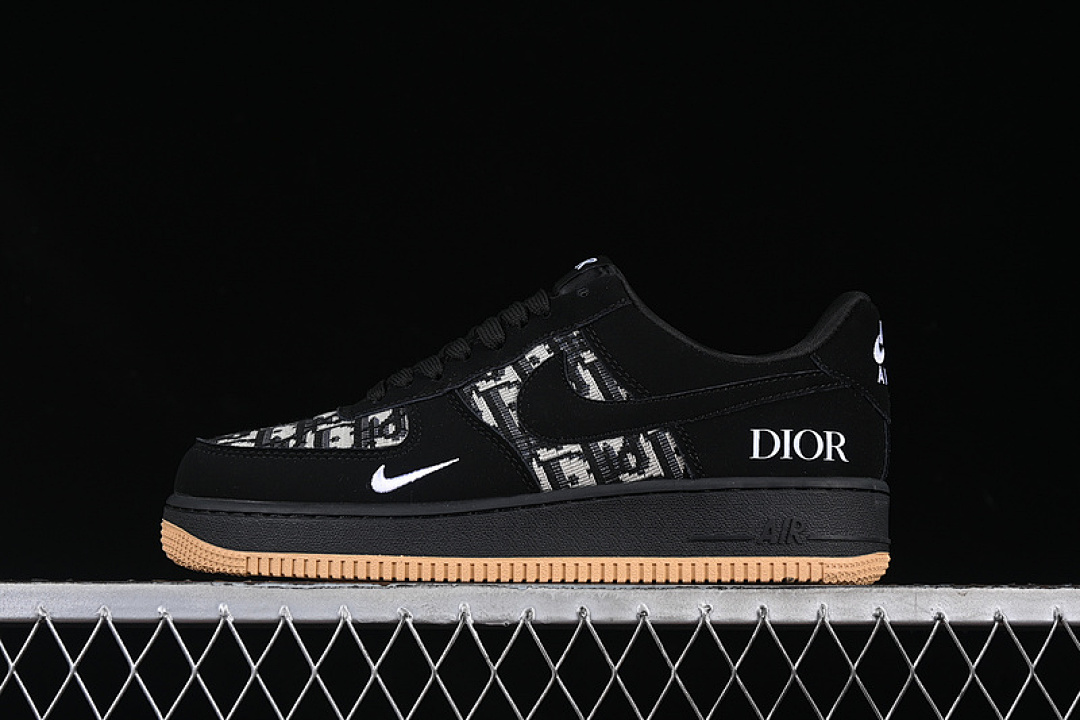 Nike [KK1988-058]-[AIR FORCE 1 07 LOW BLACK/WHITE/GREY]-[WOMAN:36-39]-[MAN:40-45], photo 1