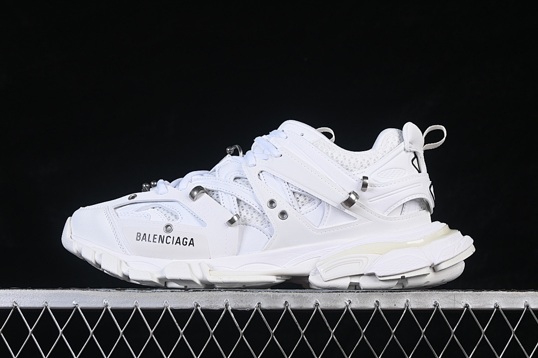 Balenciaga TRACK SNEAKER PIERCING WHITE/WHITE/WHITE · WTRPG9000, photo 1