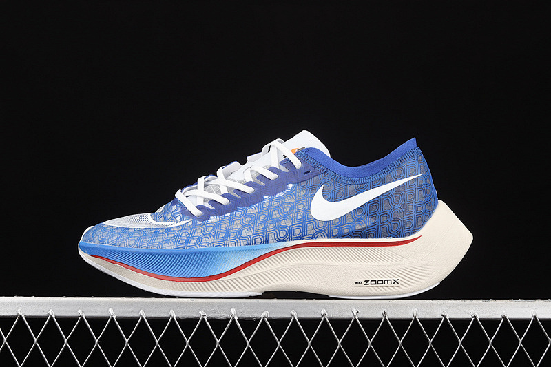 ZOOMX VAPORFLY NEXT% BLUE RIBBON SPORTS GAME ROYAL/GYM RED/TOTAL ORANGE/WHITE · DD8337-400, photo 1
